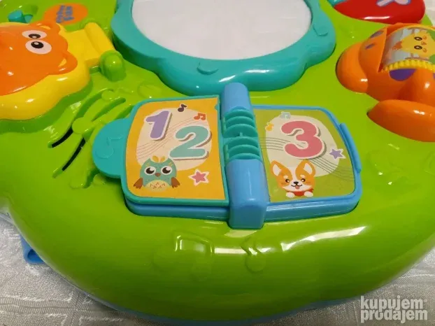 Svetleca muzicka igracka za decu i bebe + poklon baterije