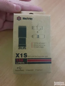 MecArmy X1S titanium baterijska lampa