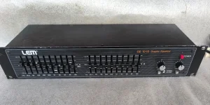 Vintage LEM GE 10-10 graphic equalizer