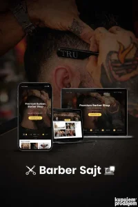 Web sajt za frizerski salon demo je dostupan