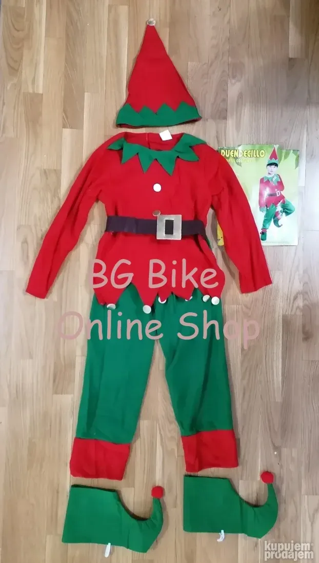 ELF patuljak vila vilenjak kostim za decu za maskenbal