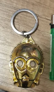 Star Wars C-3PO privezak za ključeve - Original ! ! !