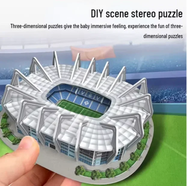 3D Puzzle 10x Stadiona, EURO 2024.