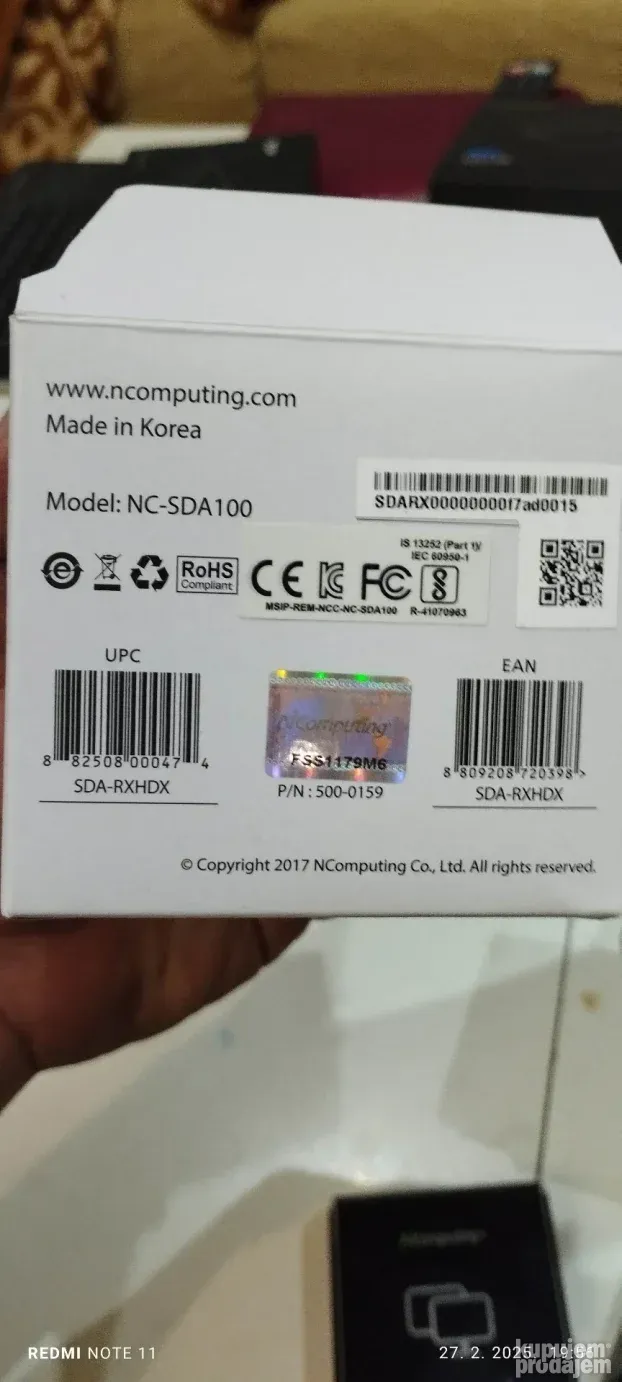 NComputing displej adapter za RX-HDX