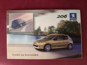 Uputstvo Peugeot 206
