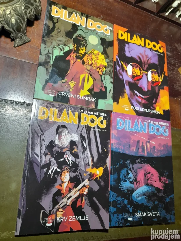 Dylan Dog lot 4 noviji 182,184,193,197 RAZMENA