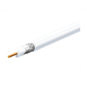 Antenski koaksijalni beli kabel RG 6U/WH