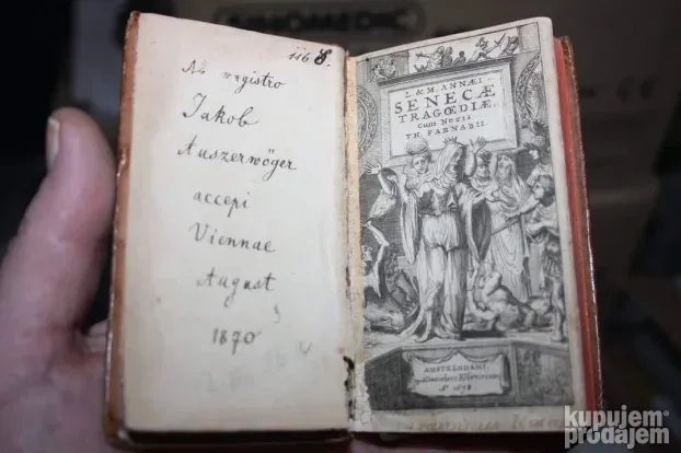 Senecae Tragoediae cum Notis by Th. Farnabii 1678