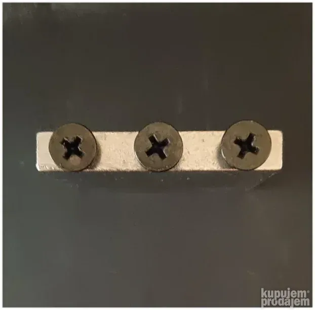 Schaller Original Block 42mm (Brass) Germany+3 Block Screws