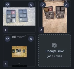 Prekidac svetla i ventilacije Yugo NT i ST