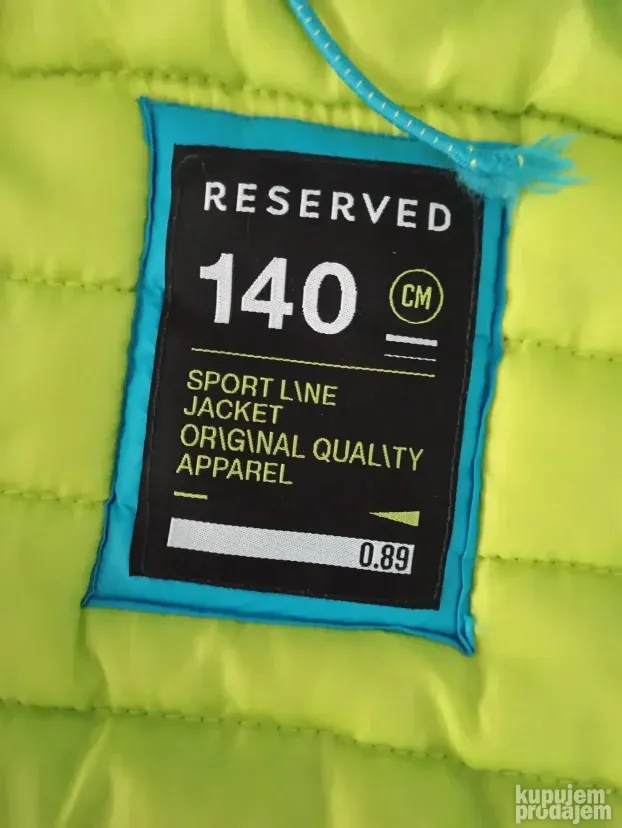 dečija plava jaknica