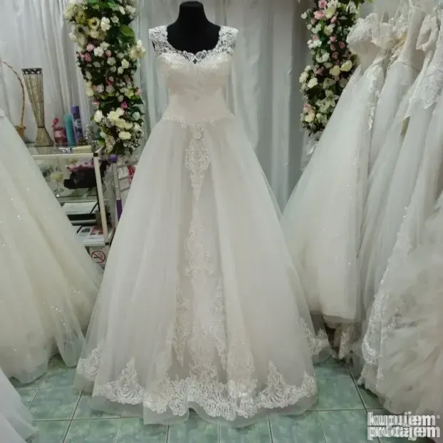 Venčanica Ivory raskošna
