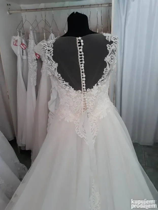 Venčanica Ivory raskošna