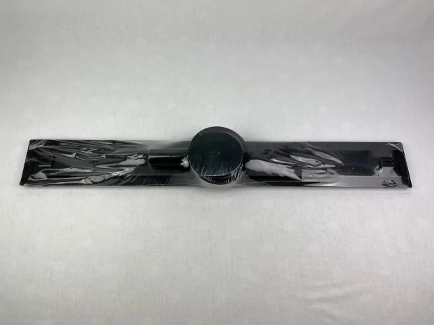 Kanalni linearni slivnik za tuš crni 80cm širina - NOVO