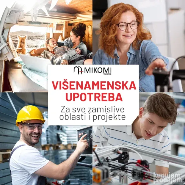 Aluminijumski profil CLAK 20x20 POVOLJNO
