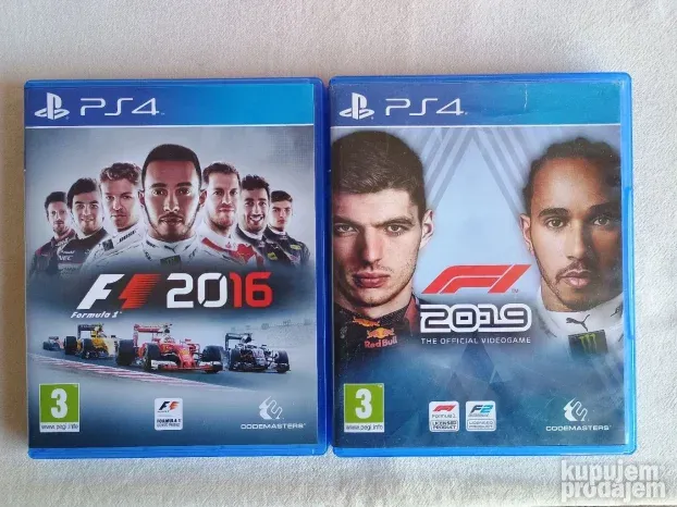 PS4 / PS5 - F1 2016 i F1 2019