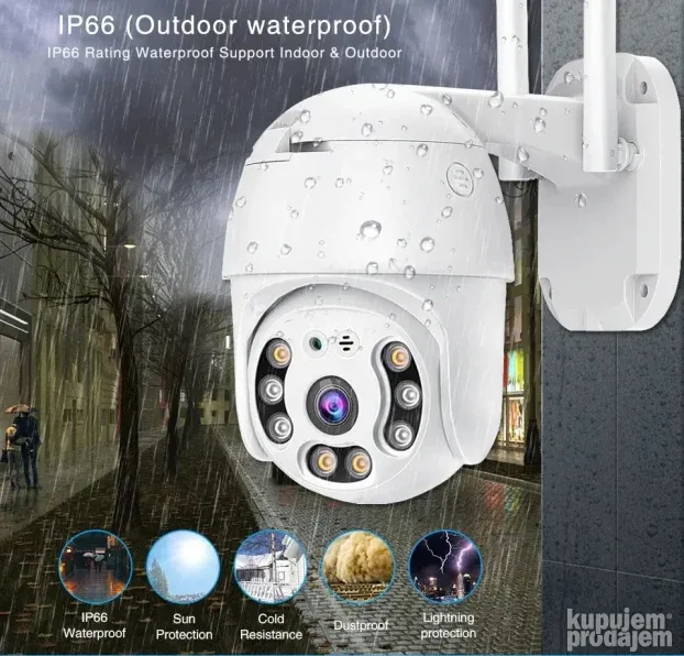 WiFi Video Nadzor ABQ-A6 Kamera za video nadzor ICSEE Novo