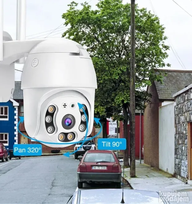 WiFi Video Nadzor ABQ-A6 Kamera za video nadzor ICSEE Novo