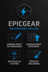 Servis racunara / windows / ciscenje / nadogradnja