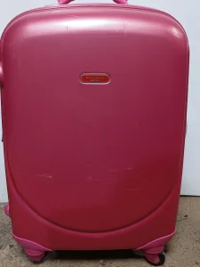 Kofer Ambassador Airlines Tvrdi Pink 70cm Veliki, Sa Točkovi