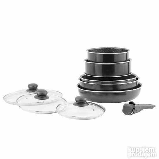 Kitchen Cook 10-delni Set Posudja Indukcioni