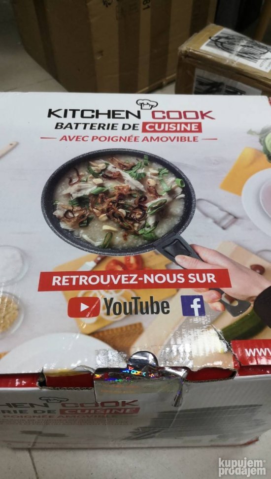 Kitchen Cook 10-delni Set Posudja Indukcioni