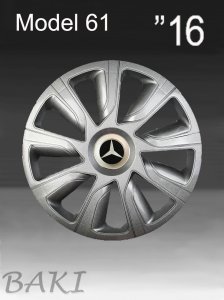 Ratkapne 16 MERCEDES model 61 Ratkapne Mercedes R16