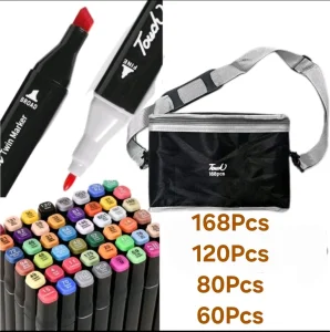 Flomasteri dvostrani 60/80/120/168 kom Dvostrani Flomasteri