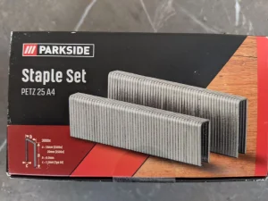 PARKSIDE PETZ 25 A4 set klamerica tip 55 heftalice 3000 kom.