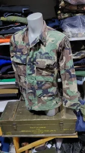 US Army BDU Woodland Coat Combat