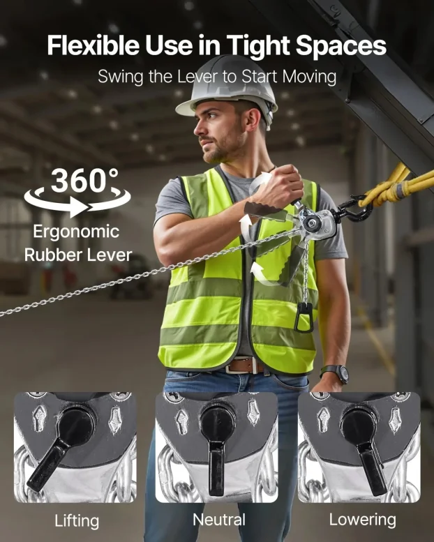 Ručna Polugasta Lančana Dizalica Za 500kg 3m vv