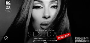 Koncert Senidah 2 Sava Centar 23.05.2026.