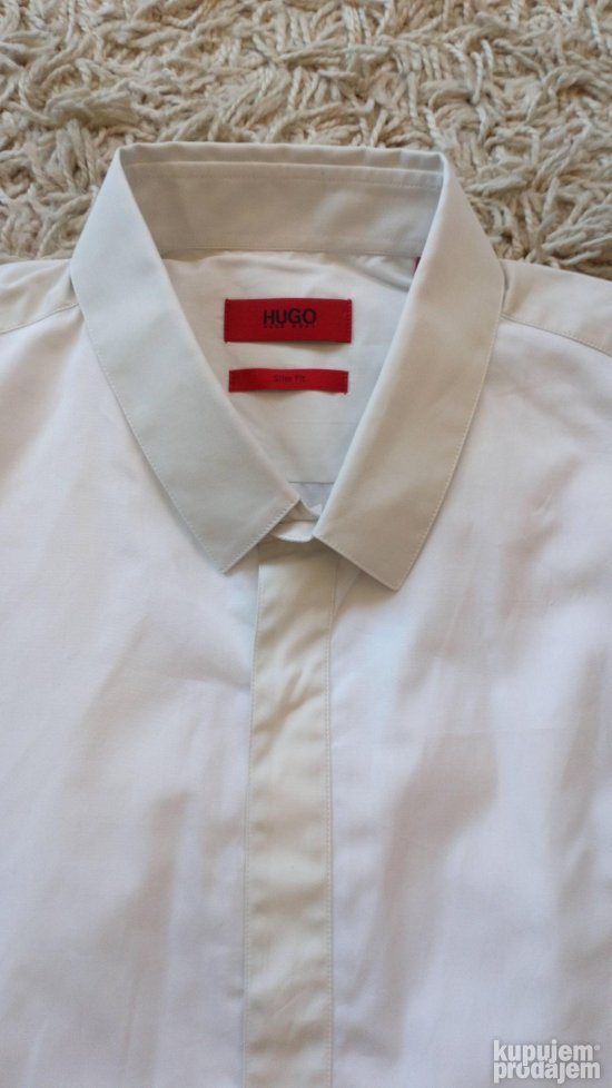 HUGO BOSS muska bela kosulja (M)