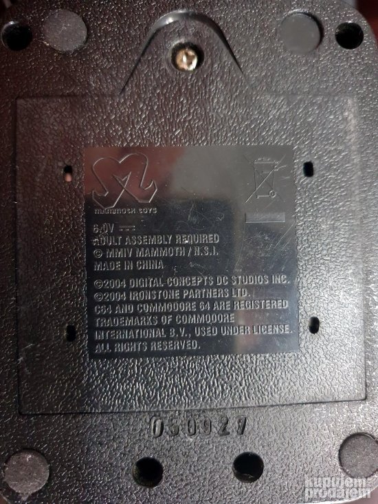 Commodore 64 Mammoth Toys C64 30 Games in One Joystick