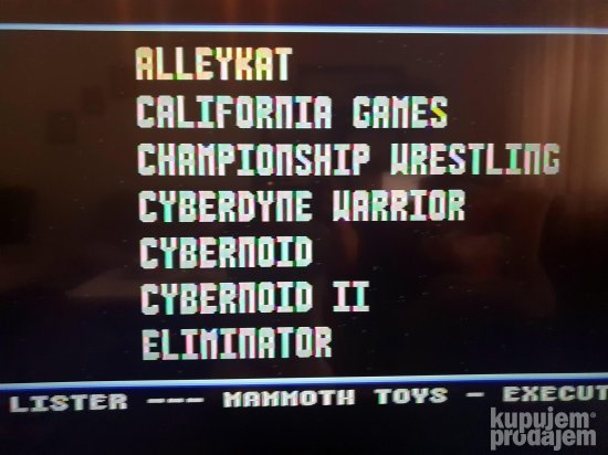 Commodore 64 Mammoth Toys C64 30 Games in One Joystick