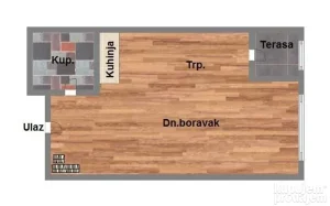 Odlična garsonjera Telep 32m2