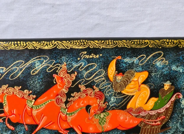 Ruska kutija Paleh Rucni rad