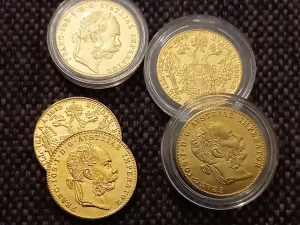 Franc Jozef dukat (mali) -replika