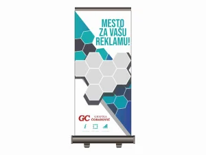 Roll up baner / mehanizam / 85x200cm i 100x200cm