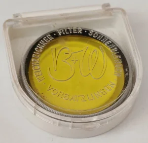 B+W 32 3x-Zuti filter-Nekoriscen/Nov