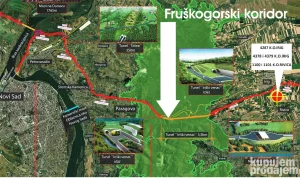 Prodaje se zemljište na Fruškogorskom koridoru