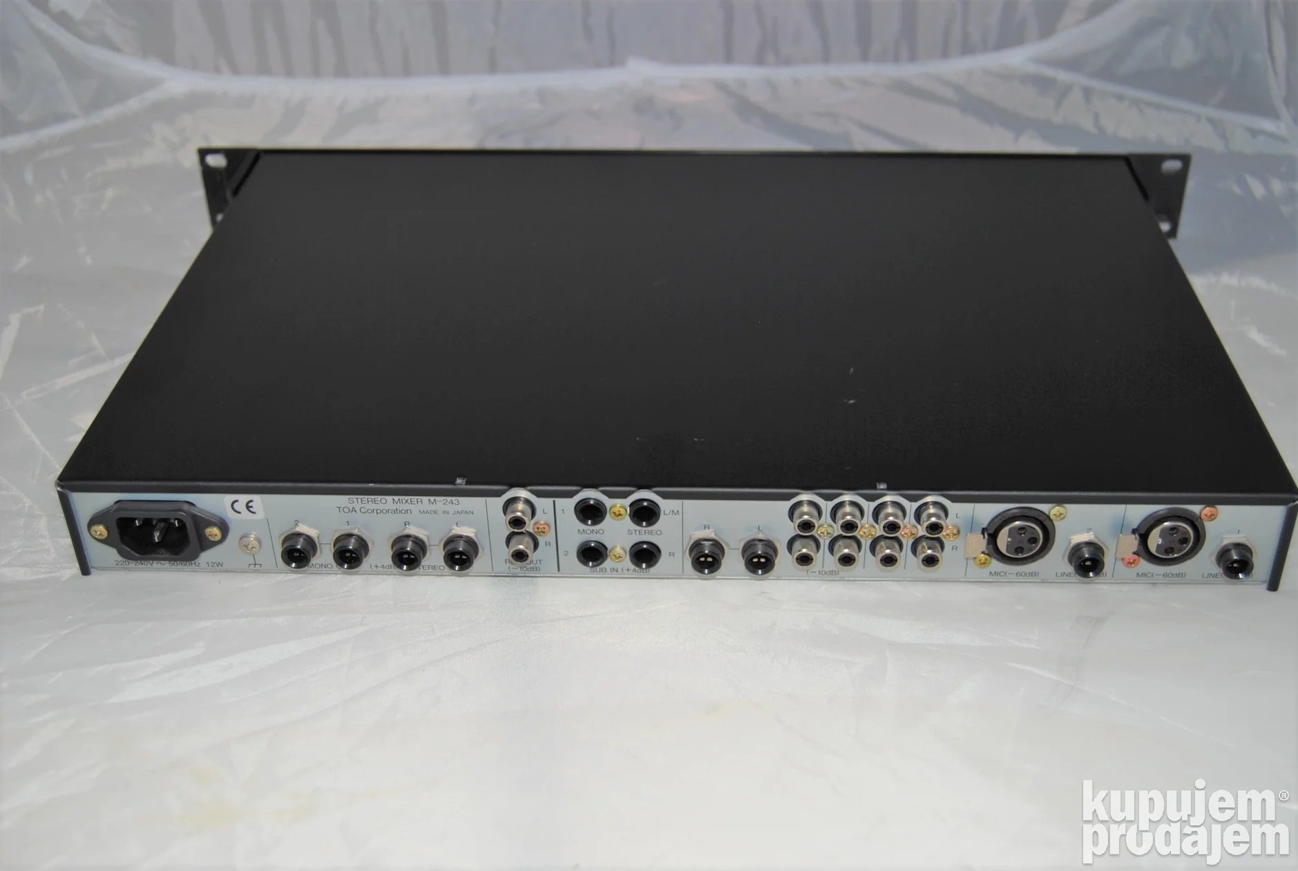 ＴＯＡ　STEREO MIXER M-243 TOA M-243 Stereo Mixer