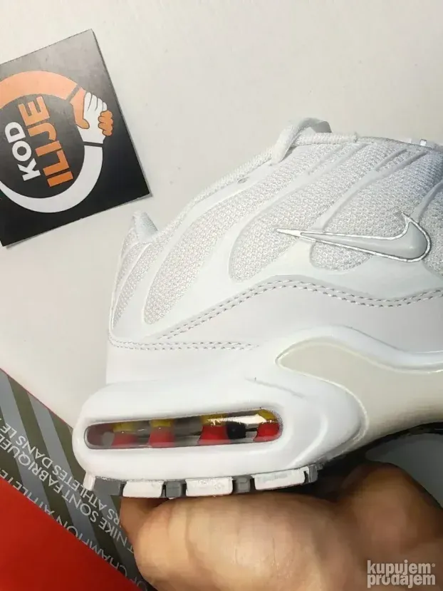 Air Max Plus Triple White Air Max Plus White Leather Dead Stock