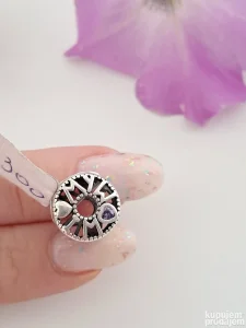 Nov Pandora privezak I LOVE MOM 925