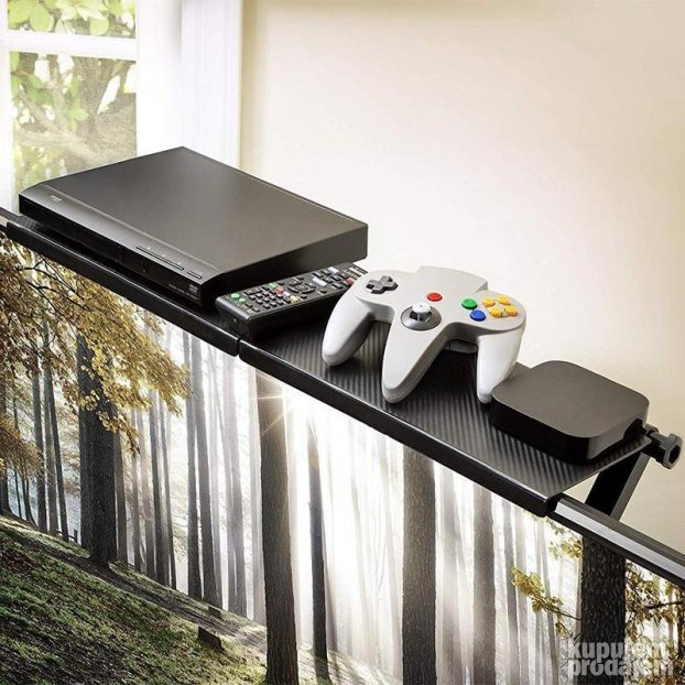 Polica za TV, polica za MONITOR velika (34x16,5)cm /2=1.500