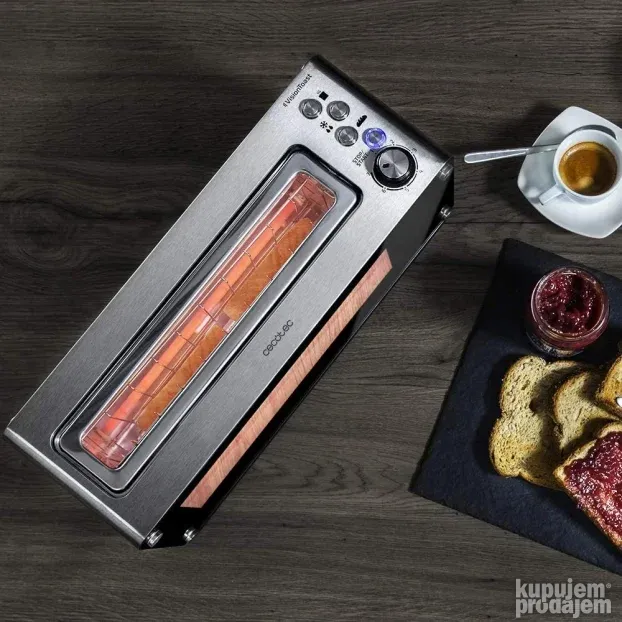 Toster za Sendvice - Cecotec VisionToast Toaster 1260 W,