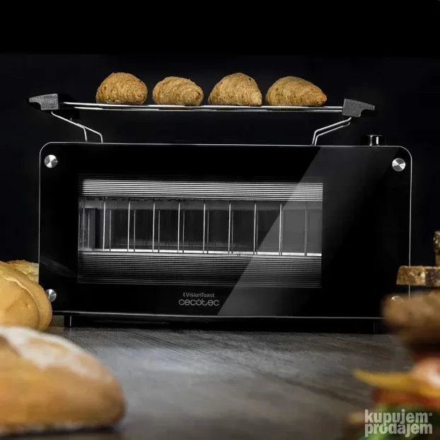 Toster za Sendvice - Cecotec VisionToast Toaster 1260 W,