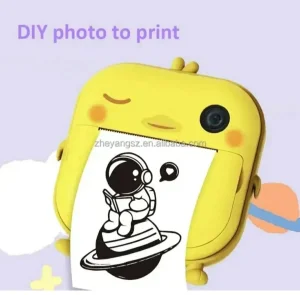Digitalna print kamera fotoaparat štampač ŽUTI