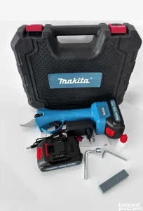 Aku makaze za orezivanje 128v dve baterije replika makita