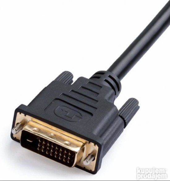 DVI kabl 1m 2m 3m 5m obostrani muški DVI-D 24+1 m/m dvid